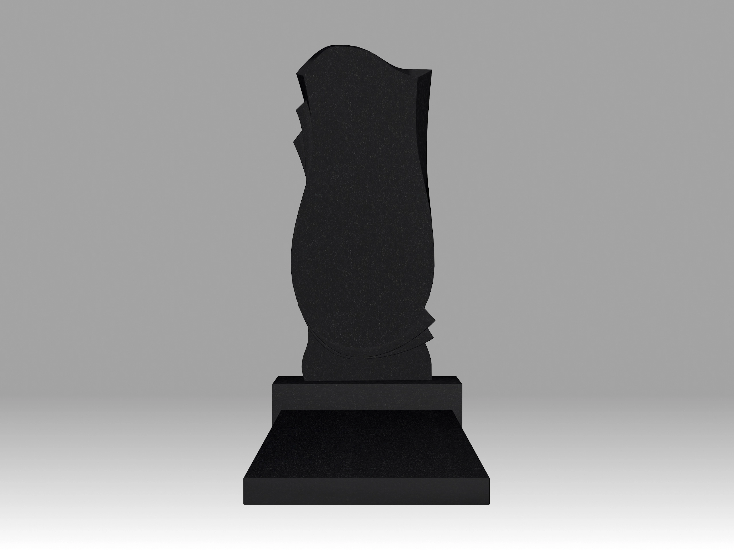 Памятник 26К фигурный с плитой 5см 90х45